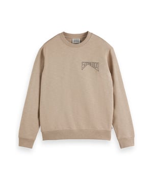 
Scotch & Soda Sweatshirt 181285 in de kleur Midden beige
