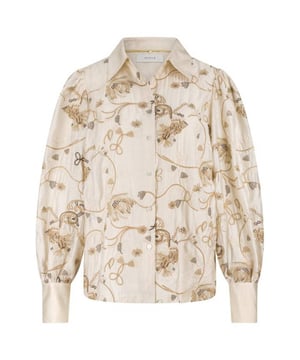 
<p>De Preston blouse embroidery is een elegante blouse van soepel vallende viscose, afgewerkt met een verfijnde embroidery print. Dit tijdloze item geeft elke look een luxe, vrouwelijke touch. Draag met de Abby jeans voor een stijlvolle outfit.</p><br>Kleur: sand <br>
Materiaal: 90% Viscose, 10% Polyester