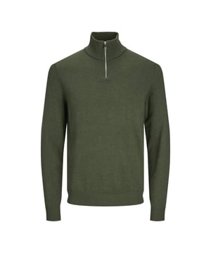 
Heren trui van het merk Jack & Jones. De trui is gemaakt van hoogwaardig katoen en polyester. De fijne mix van deze materialen zorgt voor een heerlijk warm draagcomfort.