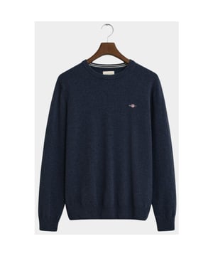 
Gant Pullover Blauw SUPERFINE LAMBSWOOL C-NECK 87211/480 met artikelcode87211/480 .  van het materiaal 100% Lamswol. Extra specificaties: , , , , kleur Blauw.