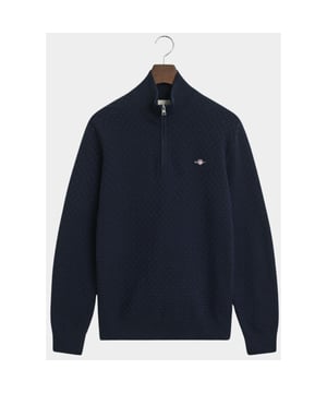 
Gant Half Zip Blauw Micro Texture HZ 8030262/433 met artikelcode8030262/433 .  van het materiaal 51% Biologisch Katoen / 49% Katoen. Extra specificaties: , , , , kleur Blauw.