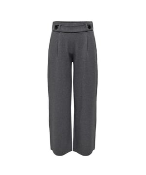 
De broek heeft wijde pijpen en een elastieken taille band met zwarte detail knopen. De broek heeft twee steekzakken met aan de voorkant een bandplooi. Dit is een high waist model en vervaardigd uit minimaal 50% gerecycled polyester. Beter voor het milieu begint bij jezelf!Main fabric: 95% Polyester, 5% Elastane