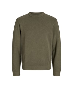 
Deze groen meleekleurige trui voor heren van het bekende merk Jack en Jones is een must-have voor elke stijlvolle man. De trui is gemaakt van een mix van 50% katoen en 50% biologisch katoen, waardoor deze niet alleen zacht en comfortabel aanvoelt, maar ook nog eens duurzaam is. Het groen meleekleurige patroon geeft de trui een trendy en casual uitstraling. Perfect voor een casual look of om te combineren met een chino voor een meer geklede outfit. Deze trui is een tijdloze aanvulling op elke herengarderobe en mag niet ontbreken in jouw kledingkast. Bestel nu en geniet van de comfortabele, stijlvolle en duurzame kwaliteit van Jack en Jones.