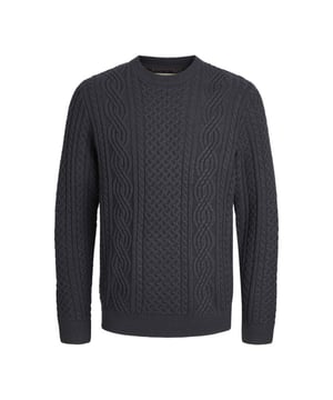 
Deze navy kleurige trui voor heren van het populaire merk Jack en Jones is een perfecte toevoeging aan je wintergarderobe. Gemaakt van hoogwaardige materialen zoals 57% acryl en 43% katoen, biedt deze trui niet alleen warmte en comfort, maar ook duurzaamheid. Door zijn tijdloze uitstraling en veelzijdige kleur is deze trui makkelijk te combineren met verschillende outfits. Draag hem naar je werk of in je vrije tijd en geniet van een casual, maar toch stijlvolle look. Met zijn goede pasvorm en trendy design is deze trui een must-have item voor elke moderne man. Bestel nu en voeg deze prachtige trui toe aan je collectie!