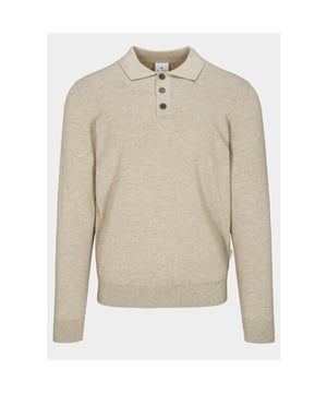 
Basefield Pullover Beige Polo Pullover 219018460/246 met artikelcode219018460/246 .  van het materiaal 50% Katoen / 50% Merinowol. Extra specificaties: , , , , kleur Beige.