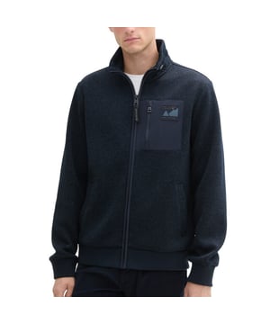 
<p>Comfortabel fleece sweat vest van Tom Tailor met een opstaande kraag. Dit gevoerde heren vest is ideaal voor outdoor activiteiten.</p>
<ul>
<li>Regular fit</li>
<li>2 Steekzakken</li>
<li>Borstzakje</li>
<li>100% Polyester</li>
<li>Kleurnummer: 36280</li>
</ul>