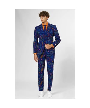
Hey there, sunshine! This suit is made for you. Bright, summerly doodles, to spread tropical vibes, no matter the weather. Because summer is just a state of mind, right?