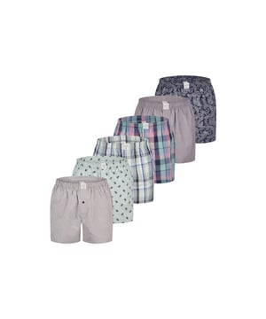 
Luchtige comfort voor elke dag: de wijde jongens boxershorts van MG-1 combineren zacht katoen met een losvallende pasvorm voor ultiem draaggemak. Deze comfortabele boxershorts zijn speciaal ontworpen voor jonge dragers die houden van bewegingsvrijheid, zonder concessies te doen aan stijl of gemak. De set bevat zes unieke designs die zorgen voor afwisseling in de ondergoedlade.