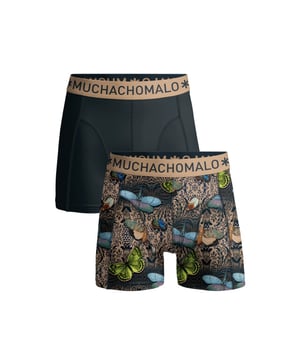 
<p>Ervaar ultiem comfort en stijl met Muchachomalo katoenen boxershorts. Gemaakt van hoogwaardig katoen, bieden deze boxershorts een ongeëvenaarde zachtheid. Het ademende materiaal zorgt voor een fris gevoel de hele dag door, terwijl de nauwsluitende pasvorm optimale ondersteuning biedt.</p>
<p>Of je nu een actieve dag hebt of ontspant, Muchachomalo boxershorts houden je comfortabel en zelfverzekerd. Kies voor kwaliteit, kies voor Muchachomalo.</p> Materiaal: 95% Cotton / 5% Elastane - 210 gram 
Wasinstructies: Wassen op 30 graden,Niet in de droger,Strijken op matig warme stand (2 stippen) Kleur: Zwart,Print