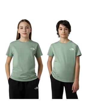 
The North Face Simple Dome Casual T-shirt Jongens Groen 140