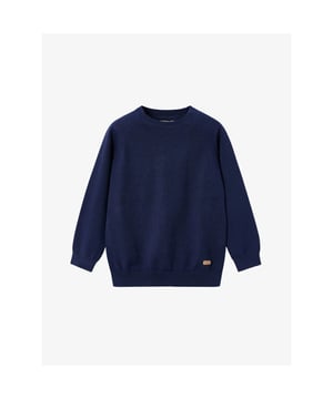 
Mayoral gebreide trui in de kleur navy blauw.