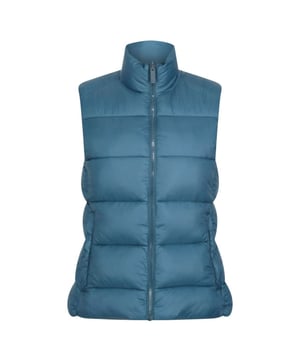 
Materiaal: Polyamide, Polyester. Vulling: Faux-Dons, veervrij. Stof: Rekken. Ontwerp: Gewatteerd. Stoftechnologie: Ademend, Isolerend, Isotex 8000, Waterdicht, Winddicht. Omkeerbaar. Mouwtype: Mouwloos. Halslijn: Staande Kraag. Zakken: 2 zijzakken, rits, 3 gevoegde zakken. Bevestiging: Ritssluiting. Denier: 20D. Duurzaamheid: Wreedheidvrij, gemaakt van gerecycleerde materialen..