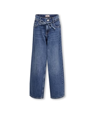 
Deze blauwe denim jeans van het merk Kids Only is een must-have voor meisjes. Met zijn regular-straight fit zorgt hij voor een comfortabele en trendy look. Gemaakt van 75% katoen en 25% gerecycled katoen, is deze jeans niet alleen stijlvol, maar ook milieuvriendelijk. De stevige stof zorgt ervoor dat deze jeans lang meegaat en bestand is tegen intensief gebruik. Perfect voor dagelijkse avonturen en speeltijd! De klassieke blauwe kleur is tijdloos en gemakkelijk te combineren met elke outfit. Bestel nu deze duurzame en modieuze jeans  en geef jouw garderobe een upgrade!