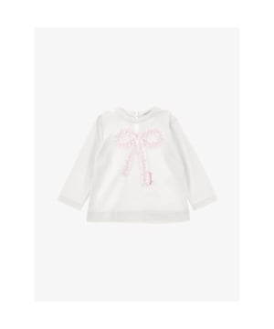 
De Monnalisa Baby Longsleeve in de kleur Panna Fairytale heeft een knoopsluiting op de rug en een tulle strik in het roze. Combineer met de bijpassende onderstukken uit de collectie.
			
						
							
							  Kleur : Panna+FairyTale						
				
					