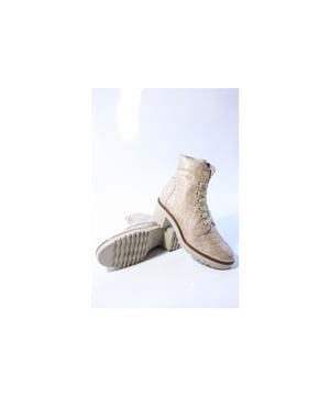 
Merk: DL Sport, Model: Enkellaars, Materiaal: Lak, Hakhoogte: 4 cm, Kleur: Brons, Uitneembaar voetbed: Ja