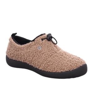 

     Artikel 2005 in kleur 13-Silk is een prachtige bruine pantoffel met dichte hiel, voor dames, van het merk Rohde. De zool is van rubber. De voetwijdte is G.
    <BR>Rohde is een Duits merk en is wereldwijd marktleider op het gebied van pantoffels en sandalen. Rohde, opgericht in 1862, heeft een zeer uitgebreide collectie, kwalitatief hoogwaardige, pantoffels en sandalen maar ook schoenen en laarzen. Bij de productie maakt Rohde gebruik van zachte en soepele materialen. Mede hierdoor is het draagcomfort erg hoog. Bovendien is het schoeisel van Rohde licht in gewicht wat het draagcomfort ten goede komt. De decennia lange ervaring van Rohde is terug te vinden in de pasvorm van de pantoffels, slippers, sandalen, schoenen en laarzen.
    
    