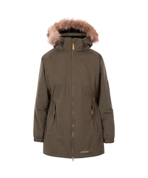 
Geweven Buitenkant - 100% polyester met microvezels PVC Voering - 100% polyester Vulling - 100% polyester bontachtige fleece voering Capuchon met bont Storm klep aan de binnenkant Dubbelzijde rits Elastische aan de zijdes Elastische banden