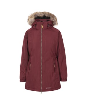 
Geweven Buitenkant - 100% polyester met microvezels PVC Voering - 100% polyester Vulling - 100% polyester bontachtige fleece voering Capuchon met bont Storm klep aan de binnenkant Dubbelzijde rits Elastische aan de zijdes Elastische banden
