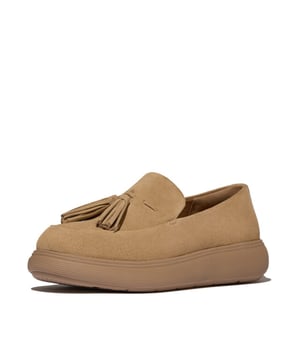
De IQ-Comff Tassel Suede Loafers zijn klassieke loafers met een moderne twist. Uitgevoerd in zacht camelkleurig suède en afgewerkt met een speels kwastdetail. De dempende zool biedt extra comfort, waardoor je deze stijlvolle schoen moeiteloos de hele dag draagt, elegant én comfortabel.