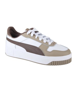
Puma 389390-54  sneakers dames in de kleur bruin materiaal imitatieleer maat 37 binnenvoering Textiel materiaal zool Rubber