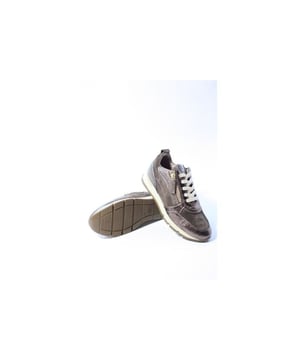 
Merk: DL Sport, Model: Sneakers, Materiaal: Leer, Kleur: Brons, Uitneembaar voetbed: Ja