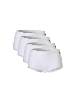 
Deze set van 4 O'Neill dames boxershorts biedt de perfecte combinatie van comfort en stijl. Dankzij de zachte stretchstof en de elastische waistband met bedrukt logo sluiten ze perfect aan op het lichaam. Het shortymodel met korte pijp zorgt voor extra bewegingsvrijheid en een fijne pasvorm.