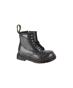 
Dr. Martens 41435001  veterboots meisjes in de kleur zwart materiaal lak maat 24 binnenvoering Textiel materiaal zool Rubber