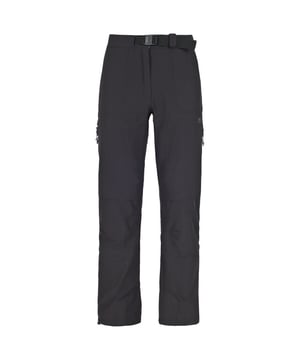 
Sneldrogende comfort stretch stof Platte taille met geweven riem Kniepijltjes en kick-patches Binnenbeen dubbel gelaagd UV-bescherming 40 + 95% polyamide, 5% elastaan.