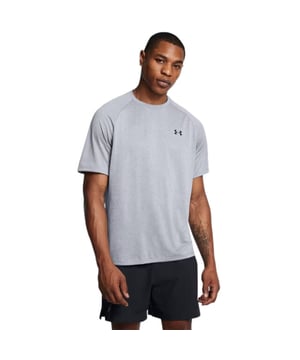 
Under Armour TechT 2.0 Sportshirt Heren Grijs S