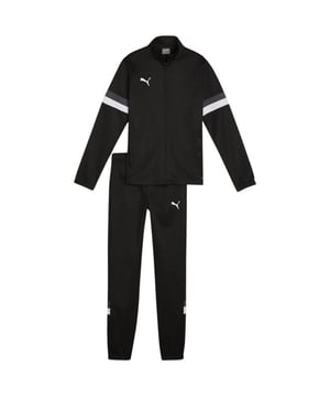 
100% Polyester. Ontwerp: Embleem, Duidelijk, Streepdetail. Zakken: 2 zijzakken, 2 onderzakken. Zoom: Omslag, Ritssluiting. Manchet: Elastiek. Waistline: Elastiek. Mouwtype: Met lange mouwen. Halslijn: Staande Kraag. Stoftechnologie: Sneldrogend. Sluiting: Trekkoord, Ritssluiting. Trim Detail. Inhoud: 1 broekje, 1 jasje. Geschikt: Regelmatig. Geschikt voor: Training. 5-6 jaar: 25 in. 7-8 jaar: 27,5 in. 9-10 jaar: 30 in.