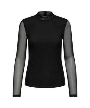 
Only Top lange mouw 15141298 in de kleur Zwart