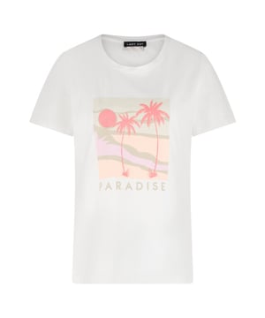 
LADY DAY Evelyn vind je nu op To Be Dressed. Prachtig en uniek item van premium travelkwaliteit en gemaakt van de volgende materialen: 93% Cotton 7% EA. Het t-shirt Evelyn is een rechtvallend model met korte mouwen en ronde hals. De voorkant bedekt met gekleurde print.