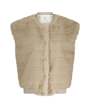 
NKF08011 9 Nukus Billy Gilet Stripe Sand  Materiaal: Shell: 100% Polyester, Lining: 100% Polyester