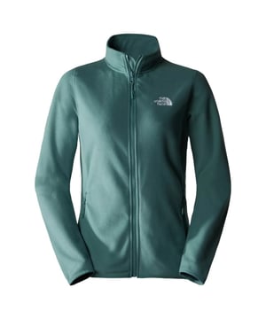 
De The North Face 100 Glacier Full-Zip Fleece Hoodie voor dames is gemaakt van microfleece dat lichtgewicht is en warmte biedt dankzij zijn unieke luchtige structuur. Het fleece vest is gemaakt van microfleece dat lichtgewicht warmte biedt dankzij zijn unieke luchtige structuur. Luchtzakken houden lucht vast zonder aan ademend vermogen in te boeten, dus je blijft warm zonder te gaan zweten. Dit is het ideale item om te combineren met een waterdichte buitenlaag. Het The North Face 100 Glacier Full-Zip Fleece vest voor vrouwen, heeft een mouwopening en een boordsel op de onderzoom. Het vest is inritsbaar met triclimate artikelen via de rits in het midden voorop, compatibele tape, drukknopen, mouwopening en de inritsbare compatibele lus in de nek. Het vest heeft twee steekzakken. <ul> <li>Fleece met volledige rits</li> <li>Twee steekzakken</li> <li>Mouwopening en boordsel op onderzoom</li> </ul> <b>Materiaal:<br> </b> 100% Polyester