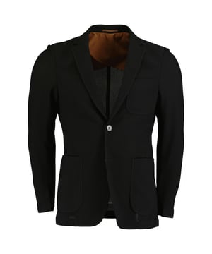 
Born With Appetite Colbert Zwart Travel Jacket 000038TR16/990 black met artikelcode000038TR16/990 black .  van het materiaal 81% Polyamide / 19% Elastaan. Extra specificaties: , , , , kleur Zwart.