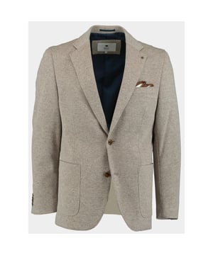 
Bos Colbert Beige Luka Jersey Jacket 243037LU21BO/820 sand met artikelcode243037LU21BO/820 sand .  van het materiaal 67% Polyester / 33% Katoen. Extra specificaties: , , , , kleur Beige.