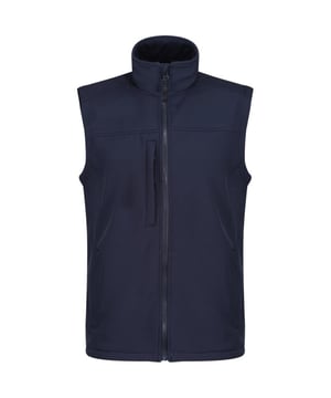 
96% Polyester, 4% Elastaan. Stof: Softshell, Geweven. Ontwerp: Eenvoudig. Stoftechnologie: Isoflex, Lichtgewicht, Waterafstotend, Windbestendig. Sneldrogend, Shockcord zoom, Stretch. Mouwtype: Mouwloos. Halslijn: Staande Kraag. Zakken: Ritssluiting, 1 borstzak, 2 onderste zakken. Bevestiging: Volledige ritssluiting.