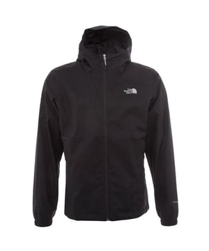 
Het The North Face Quest outdoor jack met capuchon voor heren is ideaal voor natte outdoor activiteiten. De jas heeft een normale pasvorm met een doorlopende ritssluiting en een opstaande kraag die de hals beschermt met een capuchon. Dankzij het DryVent materiaal blijf je droog en wordt het zweet afgevoerd voor comfortabel gevoel. De zacht gebreide voering in de achterzijde bij de nek en kin zorgen voor een zacht comfort. De elastische manchetten bij de mouwen zorgen in combinatie met de aantrekkoordjes voor een aansluitende pasvorm. Op de voorzijde van het The North Face Quest outdoor jack voor heren zitten zakken met rits. Het jack heeft een klein The North Face logo op de borst en op de achterzijde. <ul> <li>Waterdicht, ademend materiaal met gesealde naden </li> <li>Mesh bodyvoering </li> <li>Geborsteld gebreide voering kraag en kinbescherming </li> <li>Zichtbare rits midden voorop met een waterbestendige afwerking </li> <li>Vaste capuchon met capuchonverstelling aan een kant </li> <li>Twee steekzakken met ritssluiting </li> <li>Schokkoordverstelling bij de capuchon en de zoom </li> <li>Elastische mouwboorden </li> <li>Opgestreken logo </li> <li>Duurzame, waterafstotende (DWR)-afwerking</li> </ul> <b>Materiaal:<br> </b>100% polyester