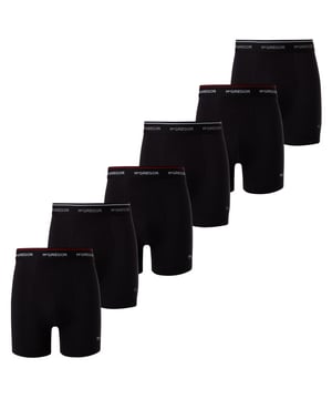 
McGregor New York onderbroeken Heren | Maat M | 12-pack Boxershorts | Black

Een fijne cotton stretch 12-pack boxershorts van McGregor. Gemaakt van zacht katoen met genoeg stretch om een goede comfort te geven. De band van de boxershort is extra zacht en dit zorgt ook voor een comfortabel draagcomfort. Je ontvangt met dit pakket zes boxershorts in het zwart.

Productkenmerken:
95% katoen en 5% elastaan
Ook verkrijgbaar in het Navy of Grijs
Elastieke band
McG logo staat op de pijp