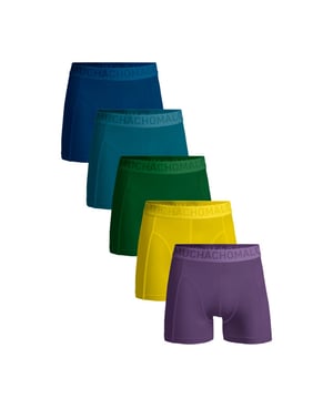 
Materiaal: 95% Cotton/5% Elastane - 170 gram 
Wasinstructies: Wassen op 30 graden,Niet in de droger,Strijken op matig warme stand (2 stippen) Kleur: Groen,Blauw,Geel,Paars
