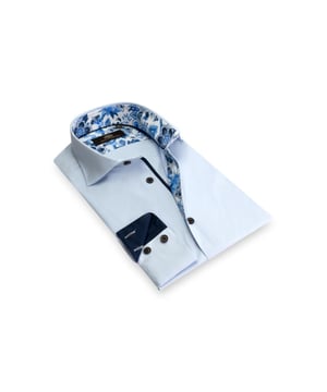 
Spring collection 2024 - Casual shirt made of plain stretch fabric - 70% cotton 26% polyamide 4% elastane