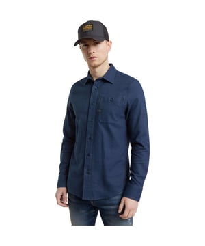 
Bristum 2.0 Slim Shirt l\s is een langemouw overhemd van het merk G-star Raw.