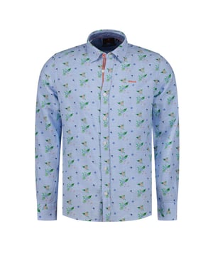 
<p>Casual heren overhemd gemaakt van een mooie linnen/katoen kwaliteit. Dit lange mouw overhemd van NZA heeft een allover print.</p>
<ul>
<li>Modern fit</li>
<li>55% Linnen/ 45% Katoen</li>
<li>Kleurnummer: 1653</li>
</ul>