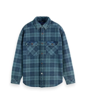 
Scotch & Soda Overshirt 180860 in de kleur Donker blauw
