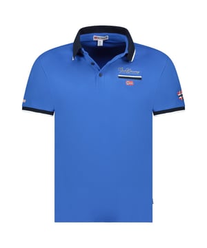 
Heren polo van het merk Geographical Norway. De polo's van Geographical Norway zijn gemaakt van 100% katoen, en hebben een normale pasvorm. Het zachte katoen zorgt voor een heerlijk draagcomfort.