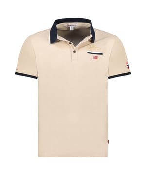 
Heren polo van het merk Geographical Norway. De polo's van Geographical Norway zijn gemaakt van 100% katoen, en hebben een normale pasvorm. Het zachte katoen zorgt voor een heerlijk draagcomfort.