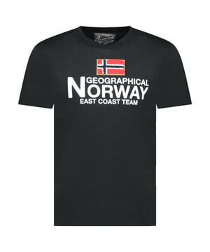 
Heren t-shirt van het merk Geographical Norway. De shirts van Geographical Norway zijn gemaakt van 100% katoen, en hebben een normale pasvorm. Het zachte katoen zorgt voor een heerlijk draagcomfort.