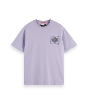 
Scotch & Soda T-shirt korte mouw 181701 in de kleur Paars