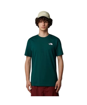 
The North Face S/S Redbox Casual T-shirt Heren Donkergroen S