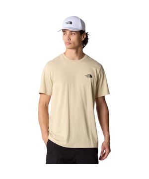 
The North Face SS Simple Dome Casual T-shirt Heren Beige XS